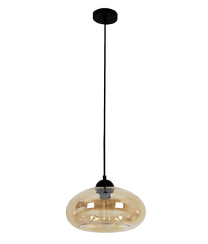 Modern Retro Oval Glass Pendant Lights