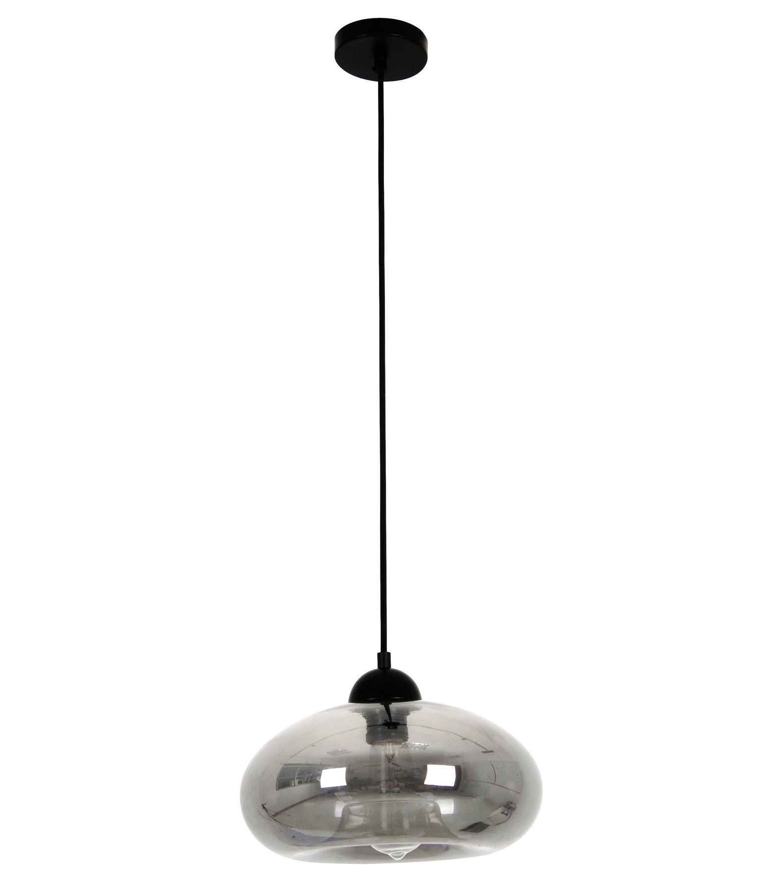 Modern Retro Oval Glass Pendant Lights