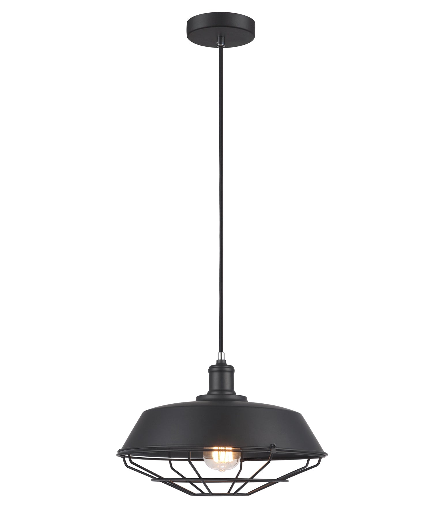 Industrial Retro Dome & Cage Pendant Lights