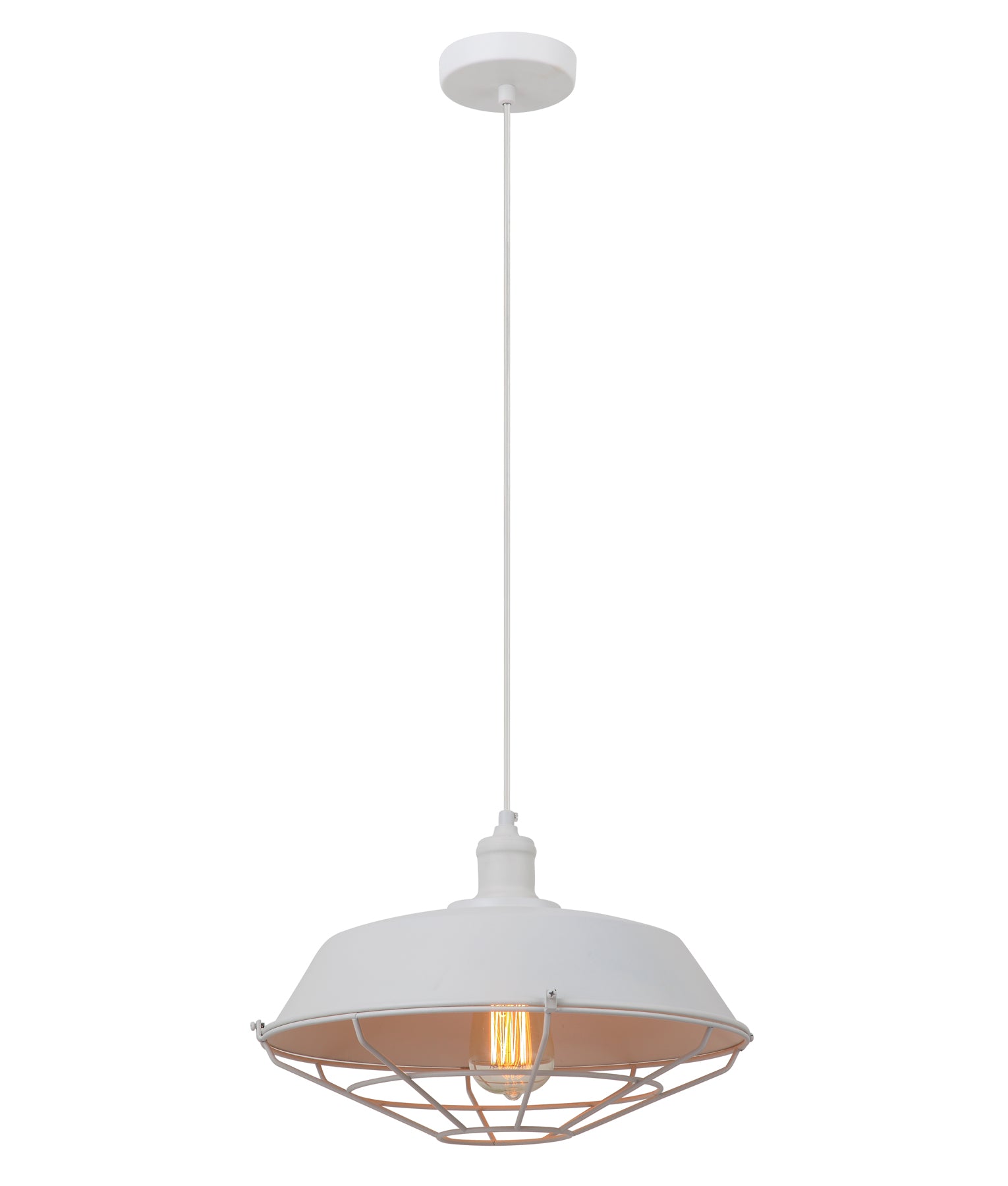 Industrial Retro Dome & Cage Pendant Lights