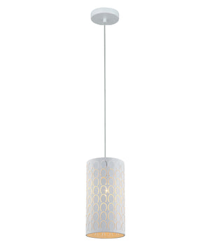 Modern Embossed Oblong Shape Pendant Lights