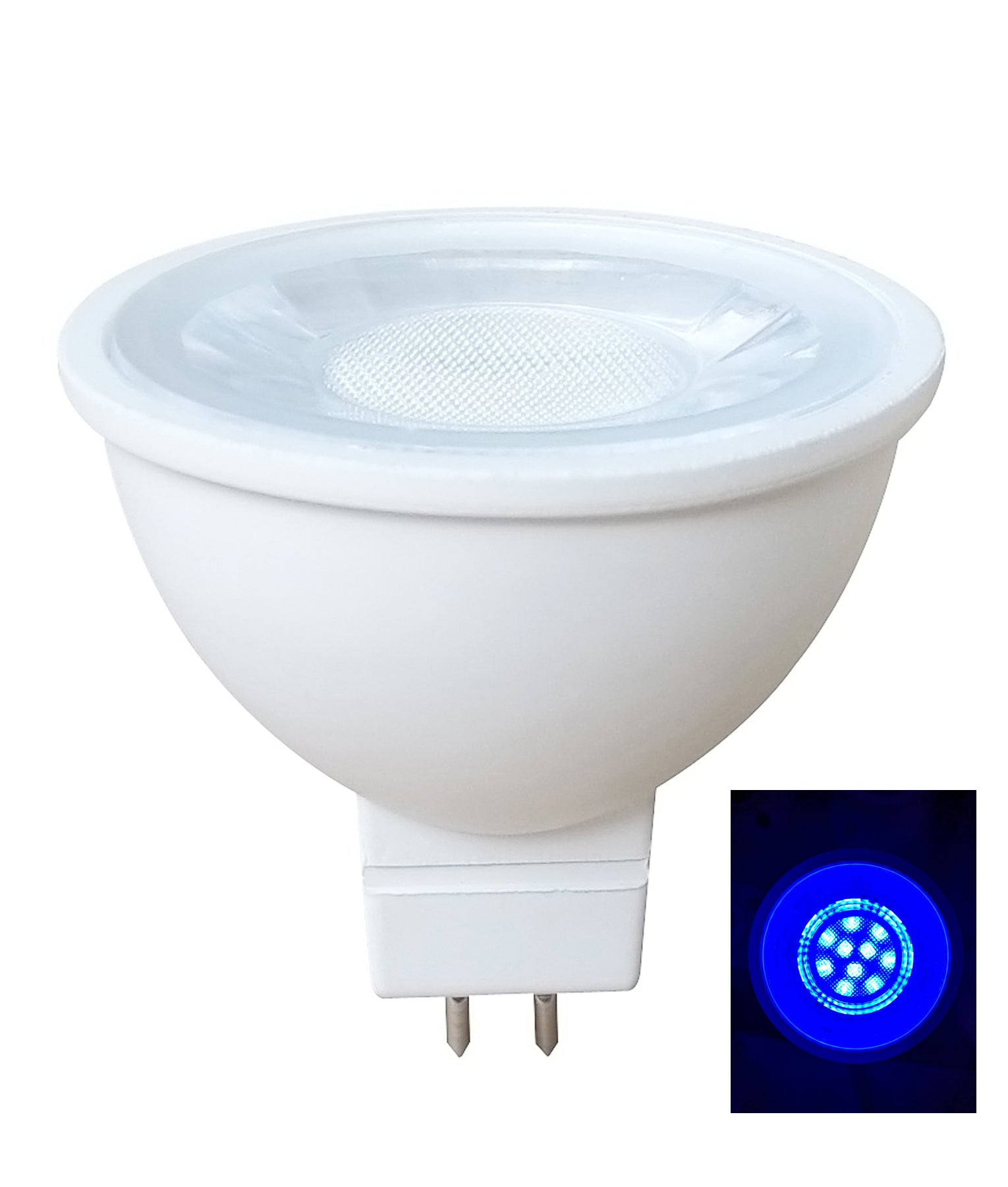 MR16 Coloured LED Globes (6W)