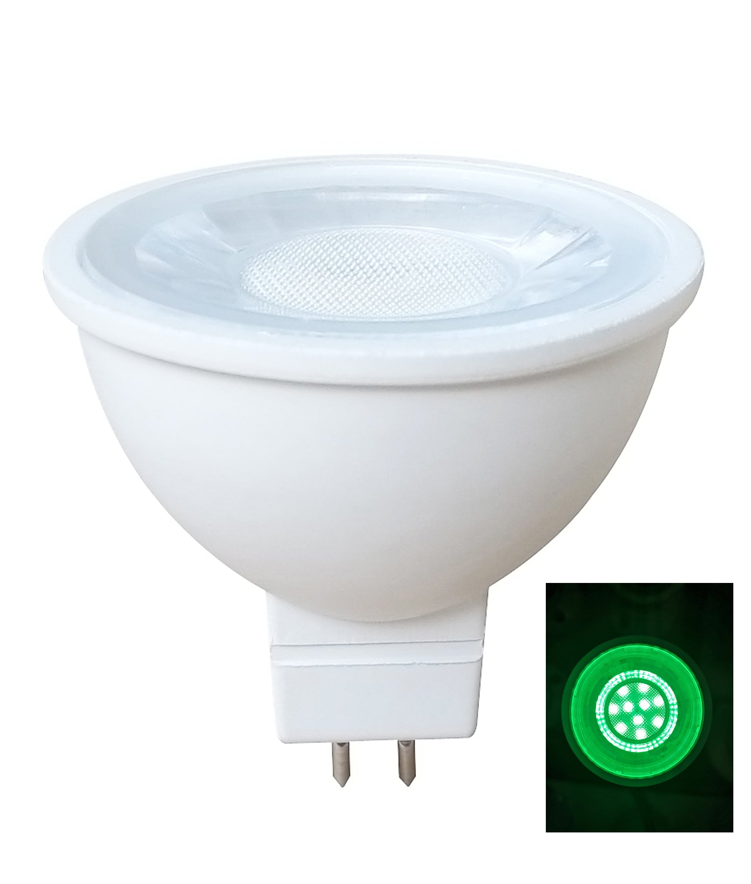 MR16 Coloured LED Globes (6W)