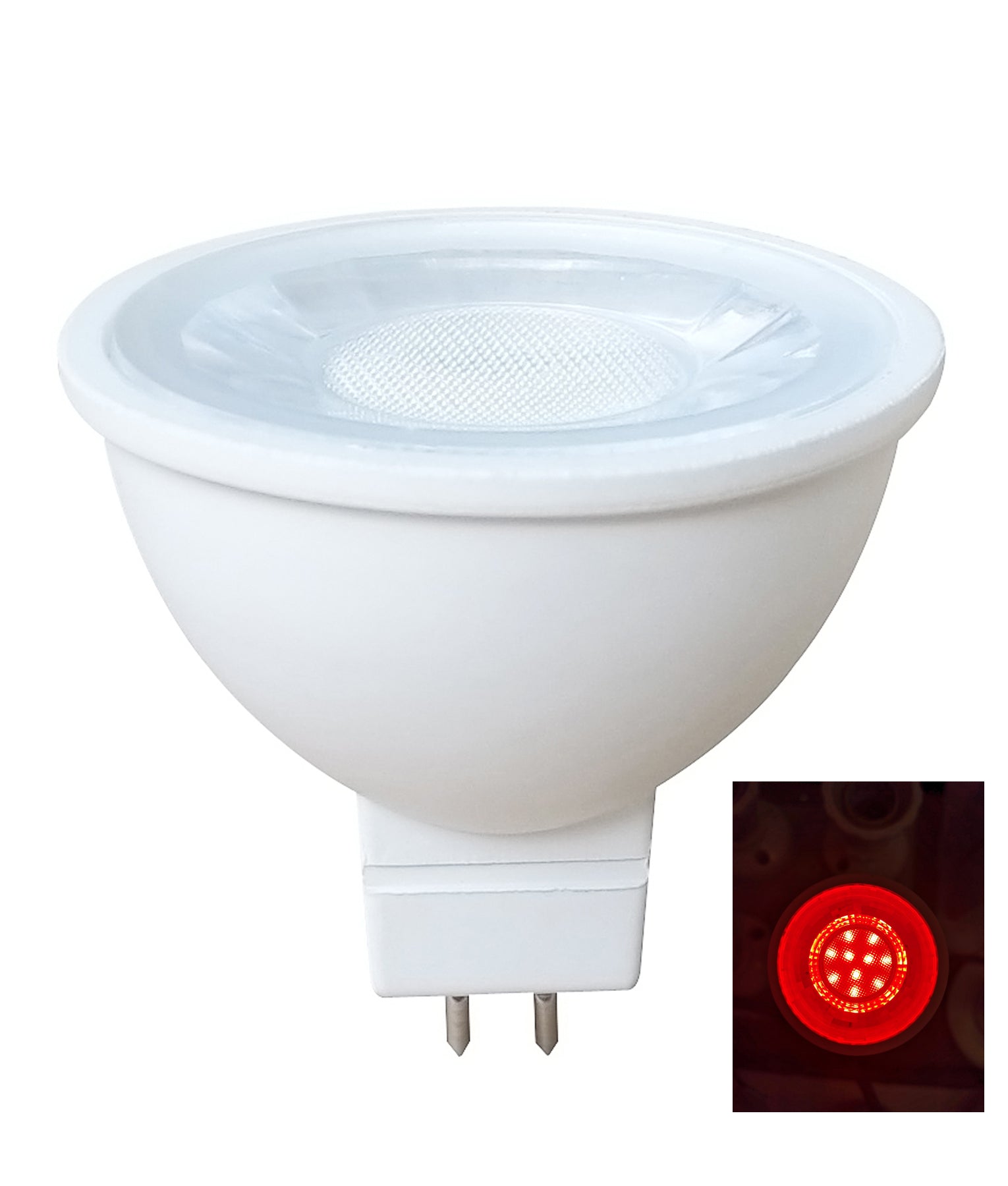 MR16 Coloured LED Globes (6W)