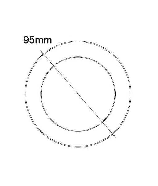LED Dimmable Tri-CCT+Changeable Clip Faceplate Downlights Cut out: Ø70mm
