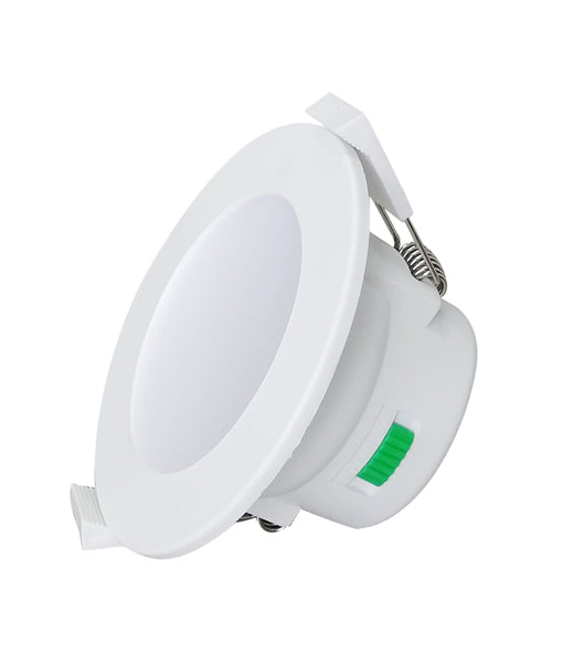 LED Dimmable Tri-CCT+Changeable Clip Faceplate Downlights Cut out: Ø70mm