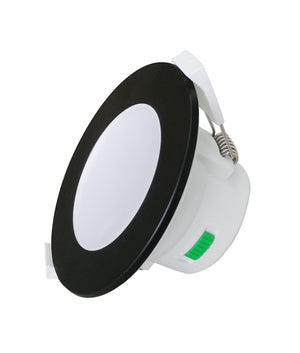 LED Dimmable Tri-CCT+Changeable Clip Faceplate Downlights Cut out: Ø70mm