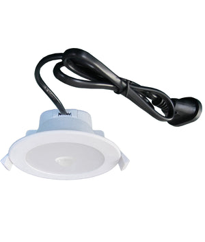 9W LED Tri-CCT Round Motion Sensor Recessed Downlight IP44 Cut out: Ø90mm