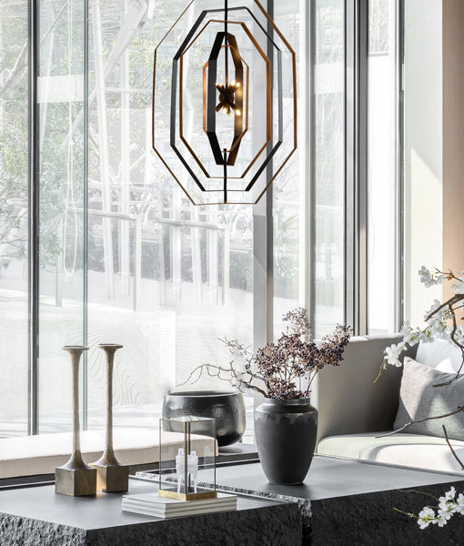 Modern Bohemian Oil Rubbed Bronze Pendant Light