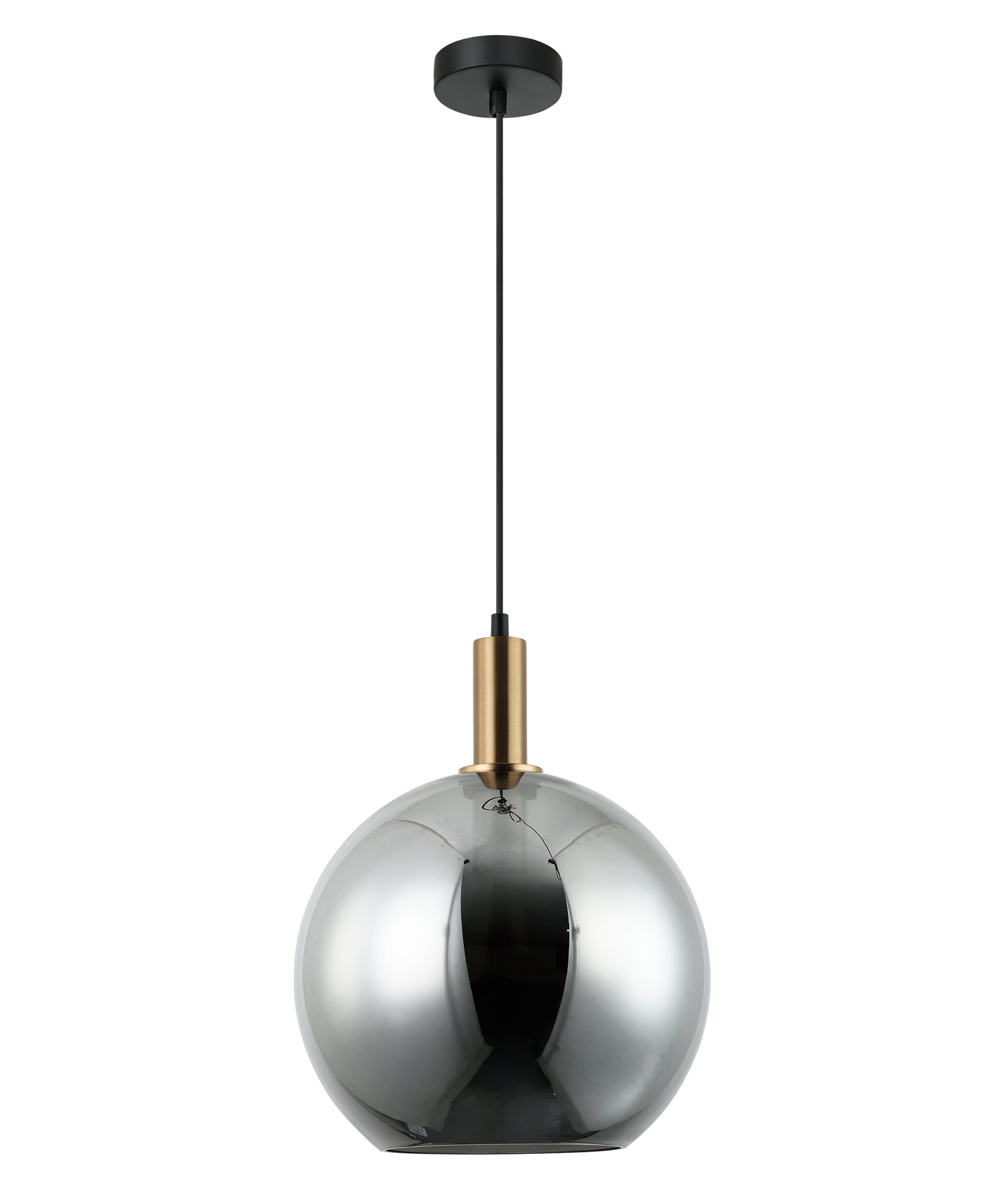 Interior Glass with Extended Bronze Highlight Pendant Lights