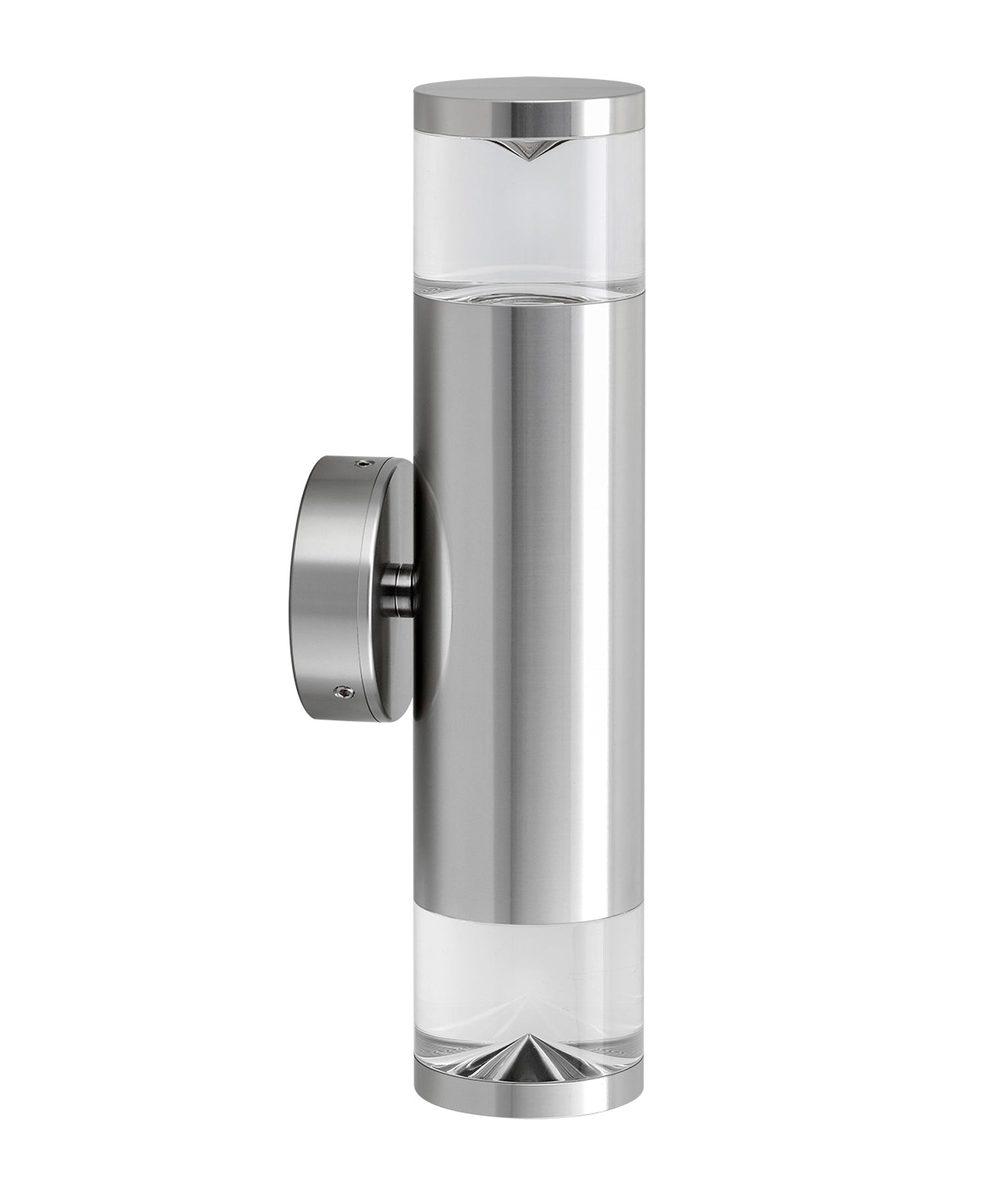 GU10 Exterior Wall Pillar Light (Aluminium Titanium) IP65