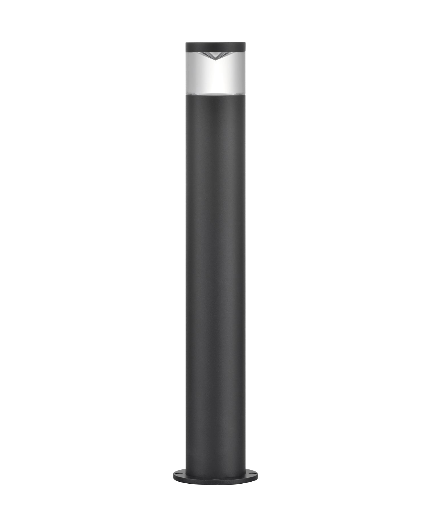 MR16 Exterior Surface Mounted Black / Titanium Anti Glare Bollard Lights IP54