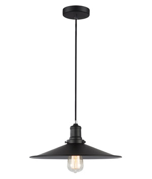Modern Industrial Black Coolie Pendant Lights