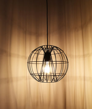 Modern Minimalist Round Cage Pendant Lights