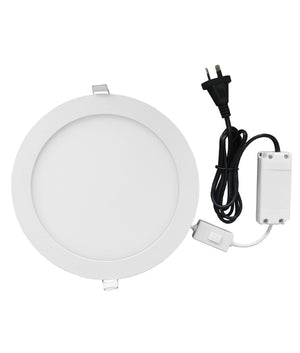 LED Dimmable Ultra Slim Tri-CCT Recessed Downlights (Round) Cutout: Ø135-205mm