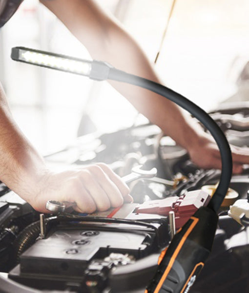 Slim Rotational Worklight & Torch