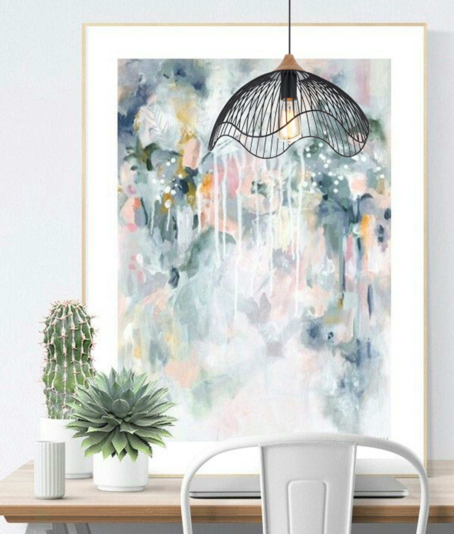 Modern Industrial Dome Shape & Wavy Edge Pendant Lights