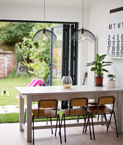 Modern Industrial Dome Shape & Wavy Edge Pendant Lights