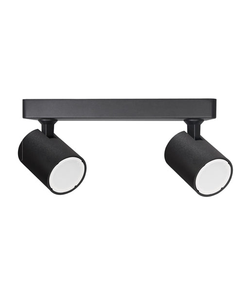 Interior GU10 2XLights Adjustable Bar Base Surface Mounted Spot Lights