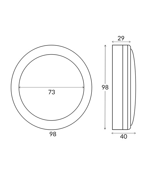 Exterior LED 12V/240V Antique Brass Eyelid/Round Step/Wall Lights IP65