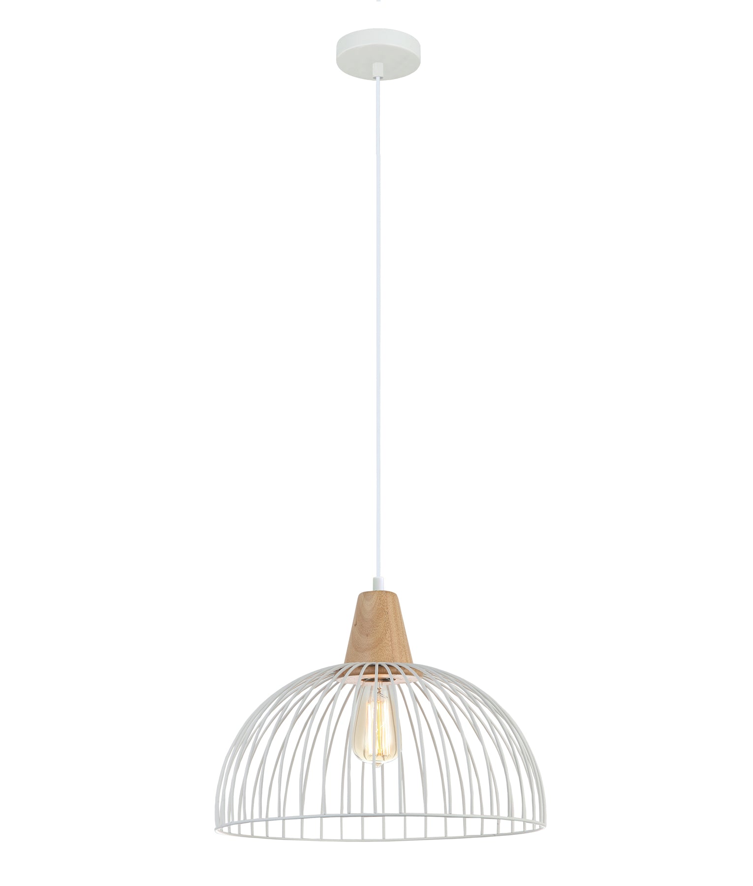 Industrial Modern Dome Shape Cage Pendant Lights