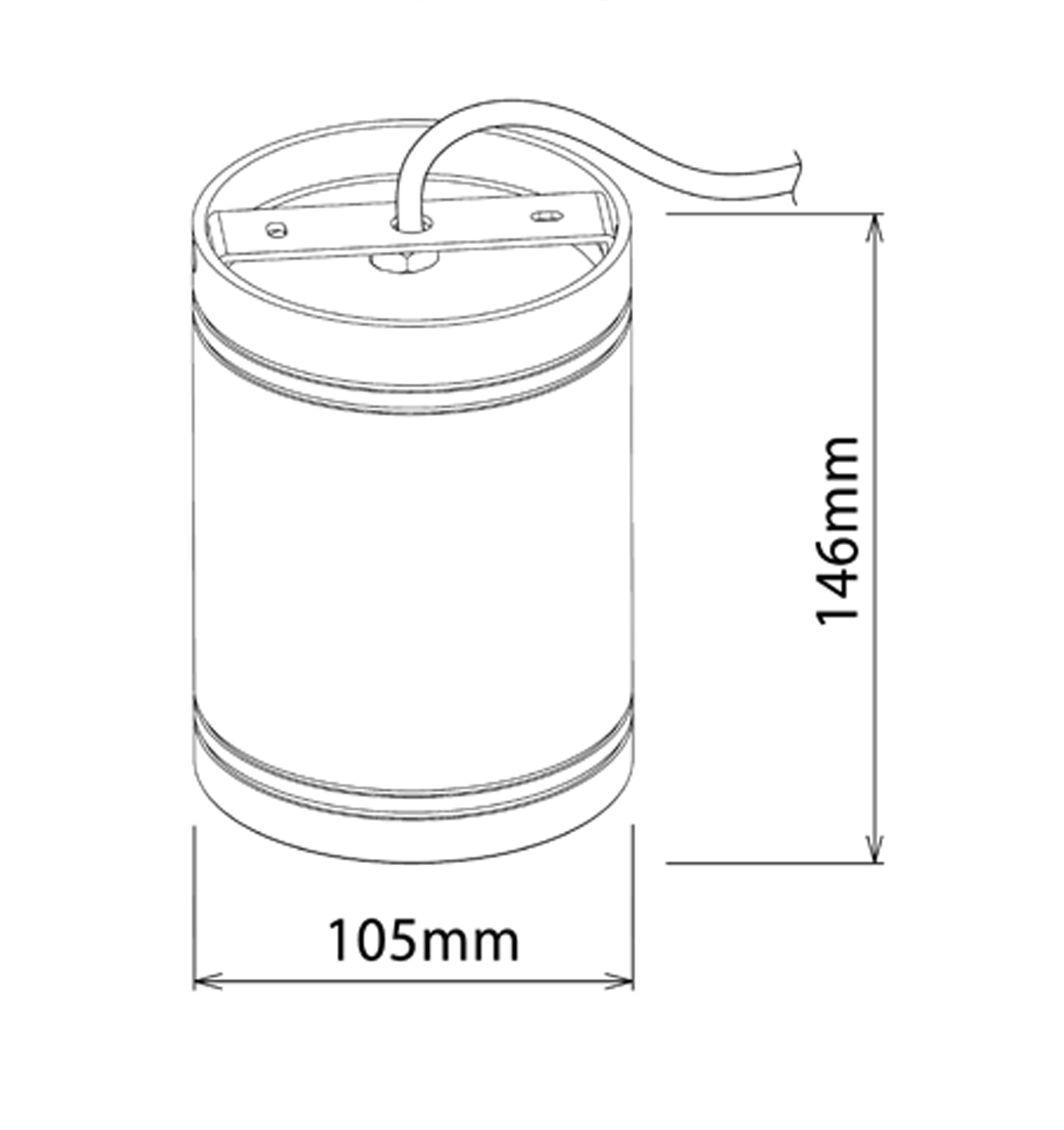13W Modern Dimmable LED Surface Mounted Ceiling Downlights