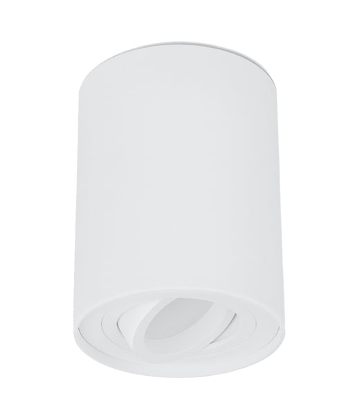 GU10 Round Centre Tilt Adjustable Surface Mounted Ceiling Downlights