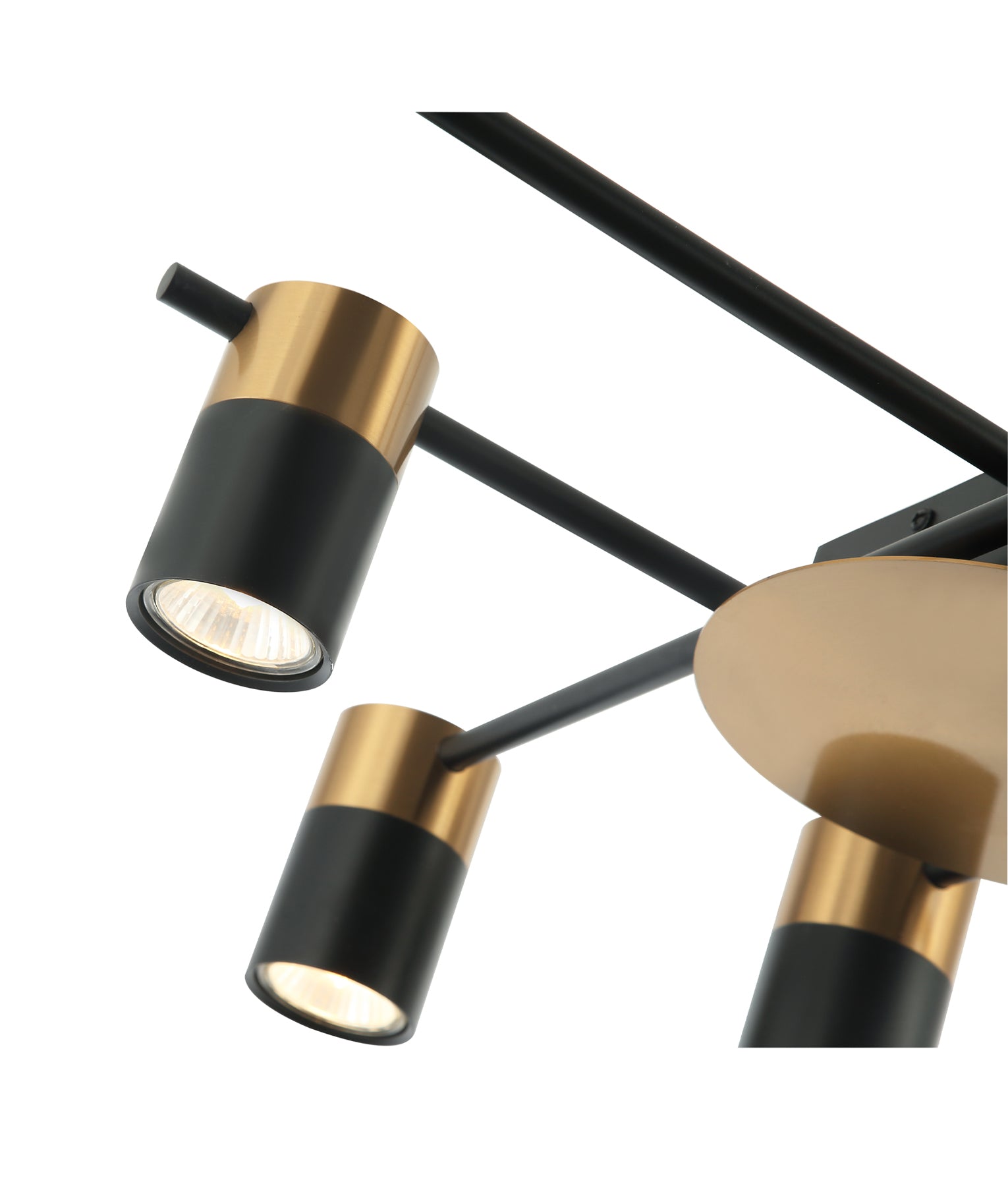 Interior Spot Ceiling Lights 4 X Adjustable Heads IP20