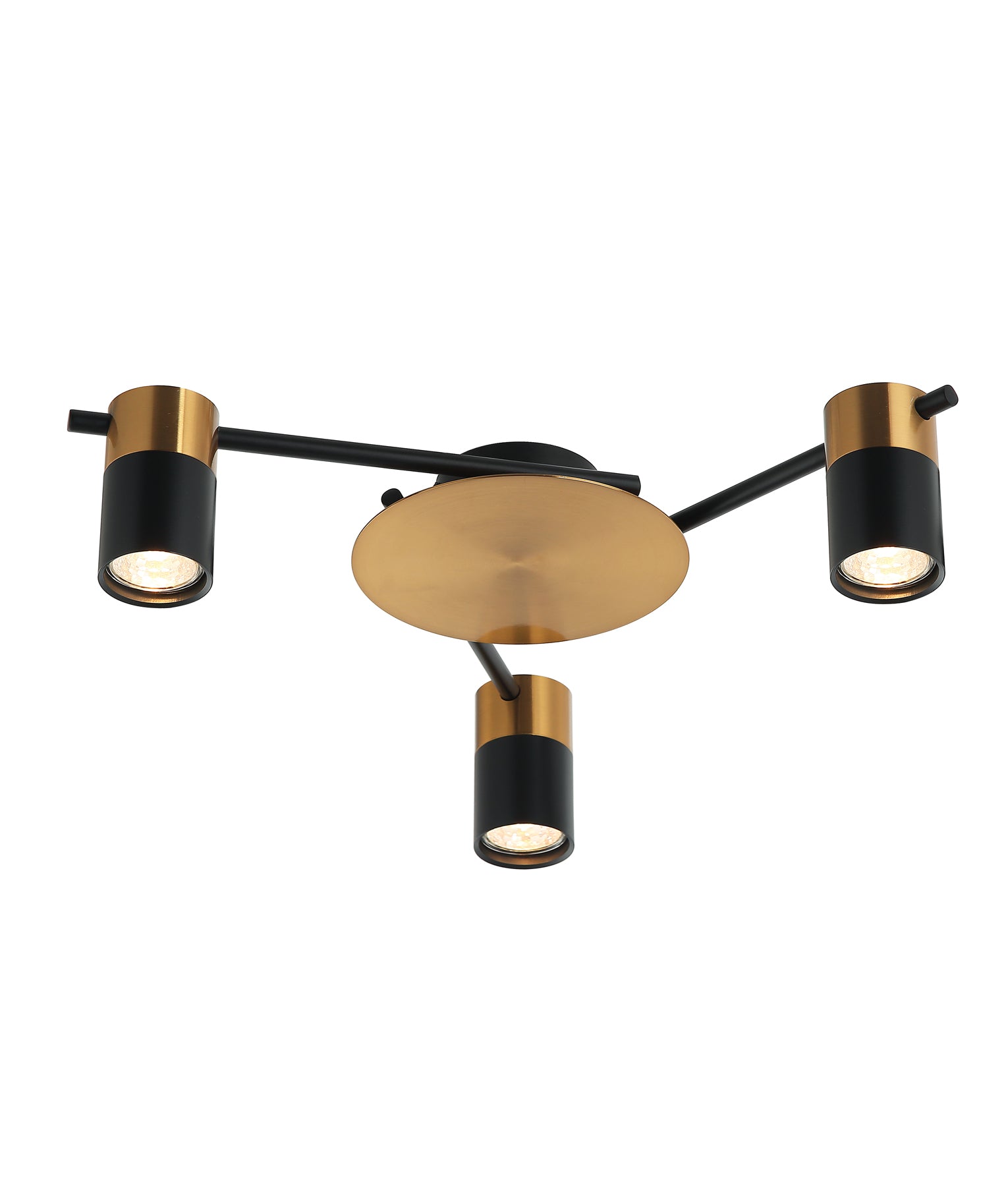 Interior Spot Ceiling Lights 3 X Adjustable Heads IP20