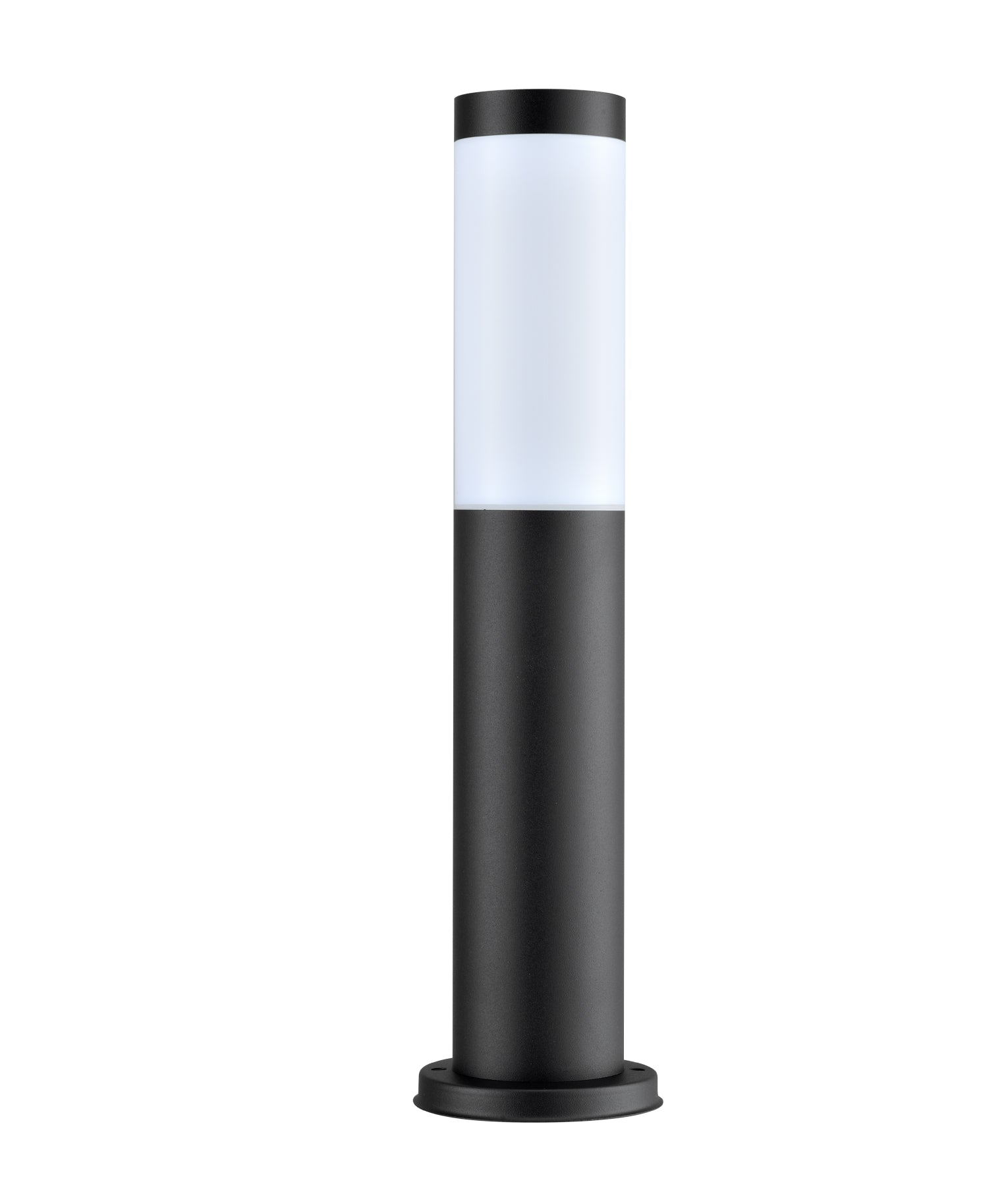 Exterior E27 Surface Mounted Black Bollard Lights IP44