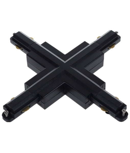 3 Wire 1 Circuit Universal Tracks & Accessories (Black Fittings)