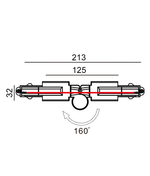 3 Wire 1 Circuit Universal Tracks & Accessories (White Fittings)