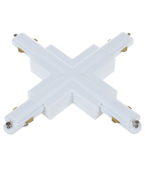 3 Wire 1 Circuit Universal Tracks & Accessories (White Fittings)