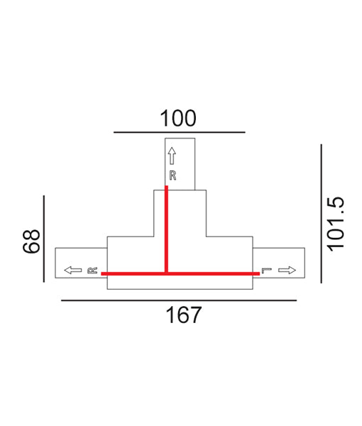 4 Wire 3 Circuit Universal Tracks & Accessories (White Fittings)