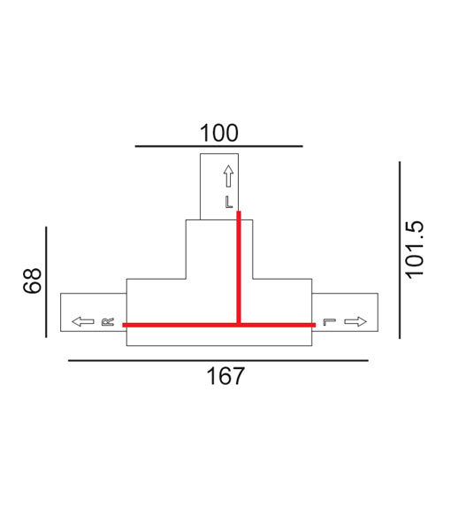 4 Wire 3 Circuit Universal Tracks & Accessories (White Fittings)