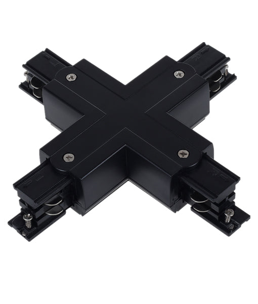 4 Wire 3 Circuit Universal Tracks & Accessories (Black Fittings)