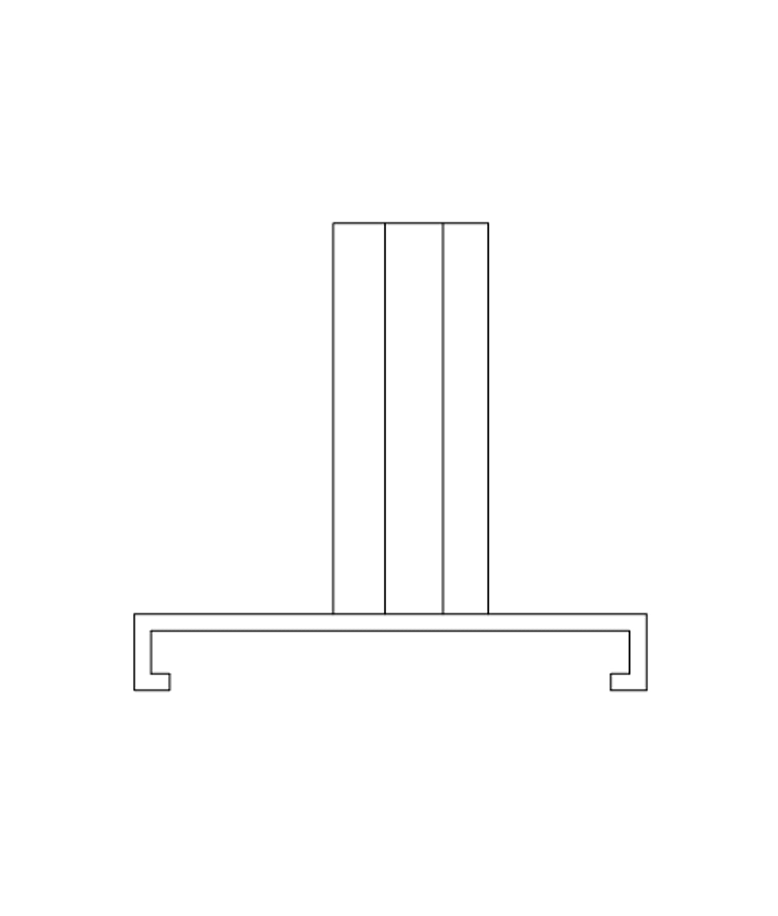 4 Wire 3 Circuit Track Suspension Kits & Suspension Clamp (Black)