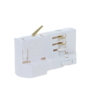 4 Wire 3 Circuit Track Pendant Light Adaptors (White)