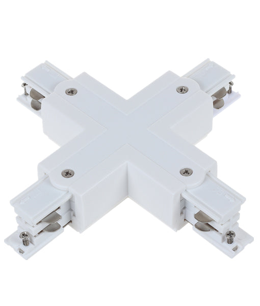 4 Wire 3 Circuit Universal Tracks & Accessories (White Fittings)