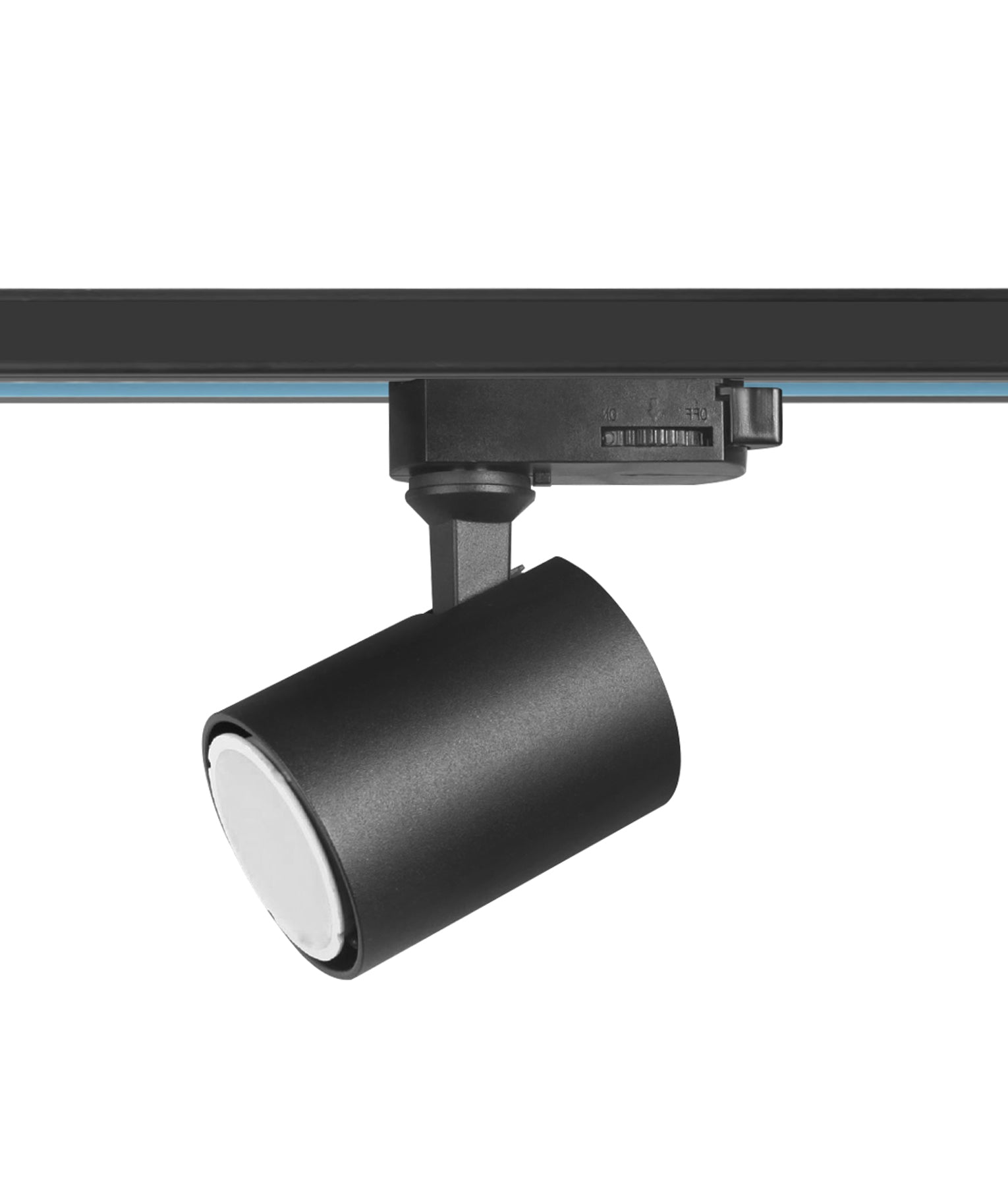 4 Wire 3 Circuit GU10 Universal Track Head Fittings (Black & White)