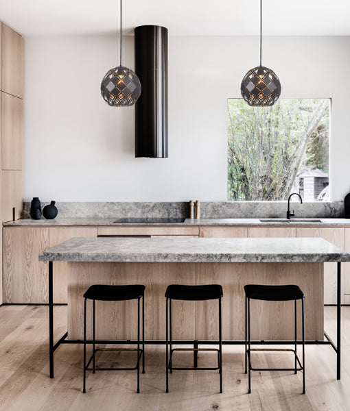 Modern Interior Embossed Tiled Iron Wine Glass Shape Large Pendant Lights