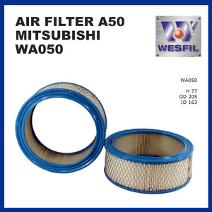 WESFIL AIR FILTER A50 WA050 FOR MITSUBISHI