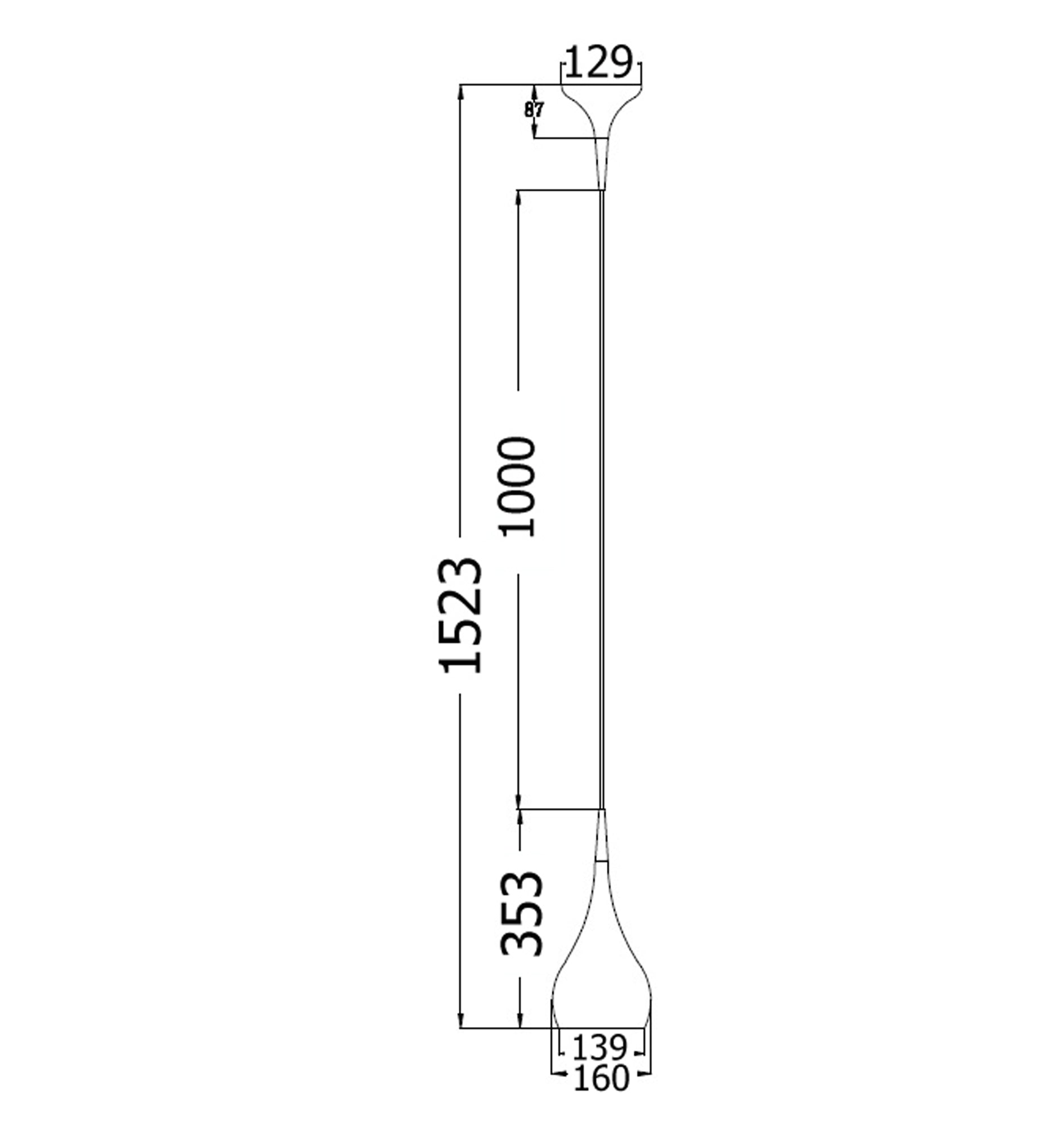 Modern Bell Shape Pendant Lights